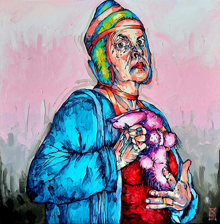 "Die Dame mit dem Hermelin"