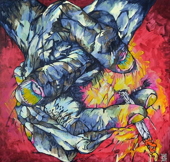 "Karo" aus der Serie "Porträt im Quadrat"
